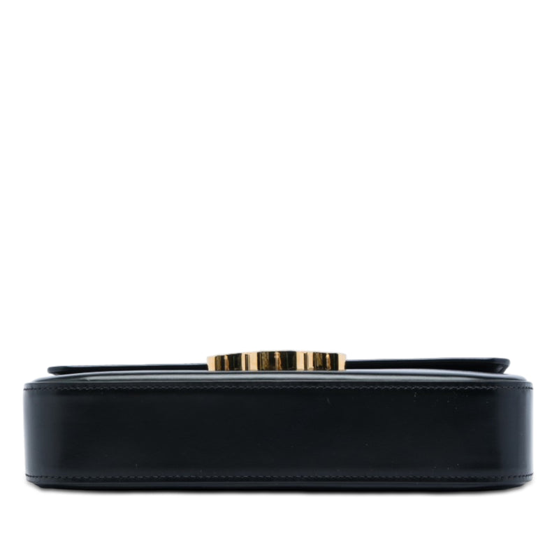 Shiny Calfskin Triomphe Claude Shoulder Bag - Image 3