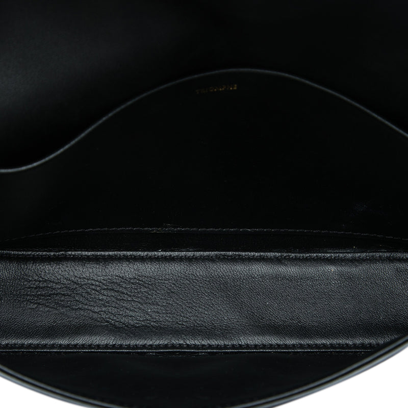 Shiny Calfskin Triomphe Claude Shoulder Bag - Image 4