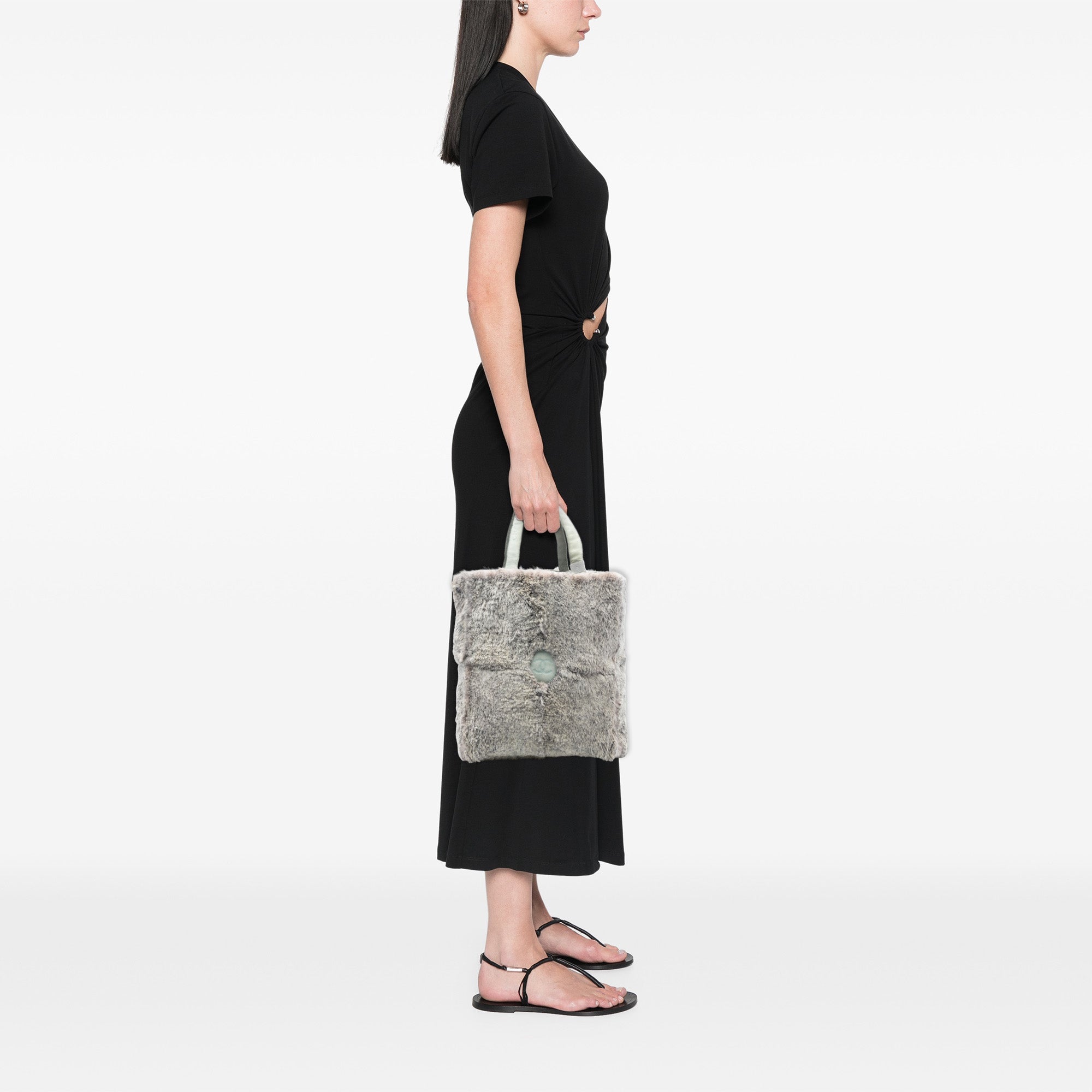CC Lapin Fur Tote - Image 7