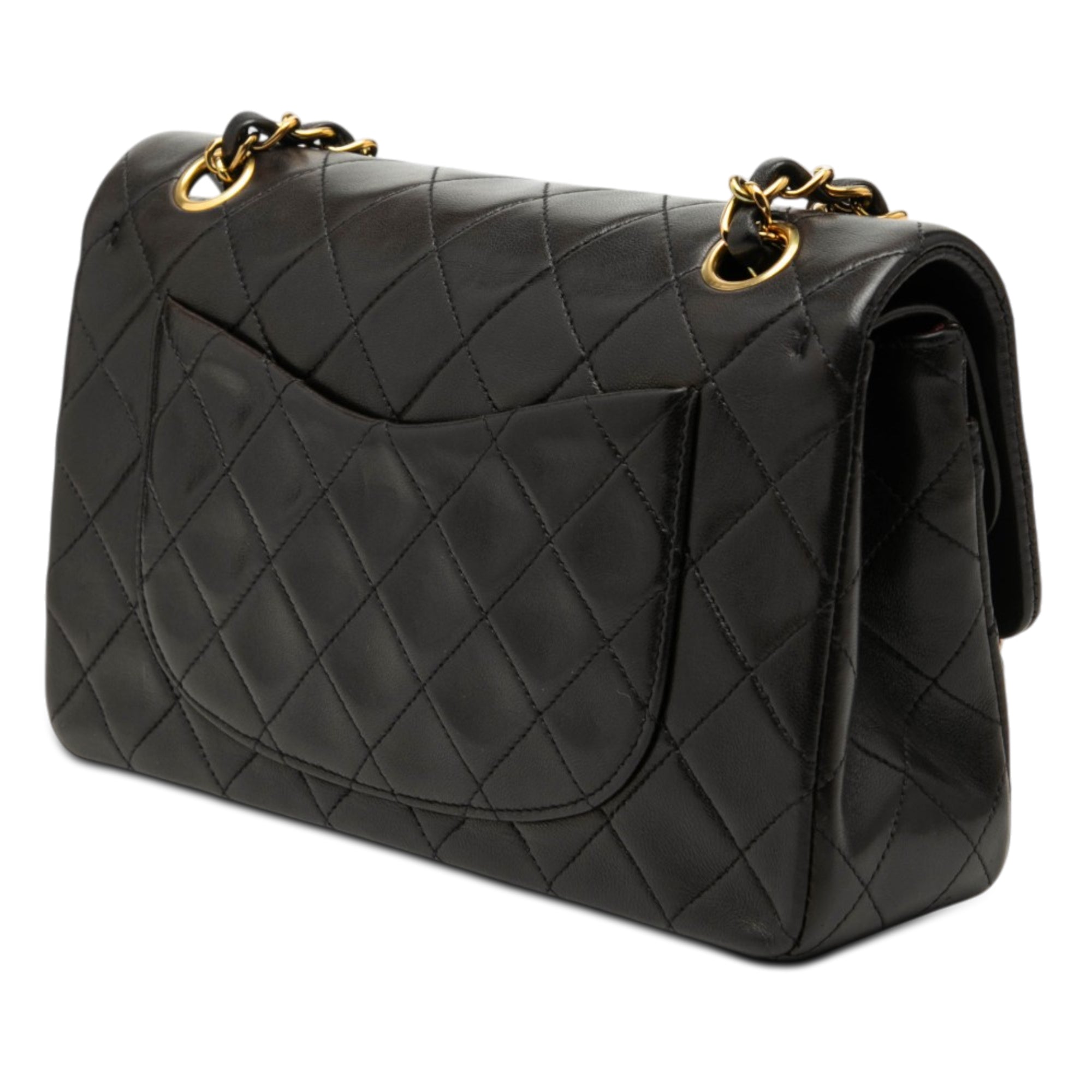 Small Classic Lambskin Double Flap - Image 2