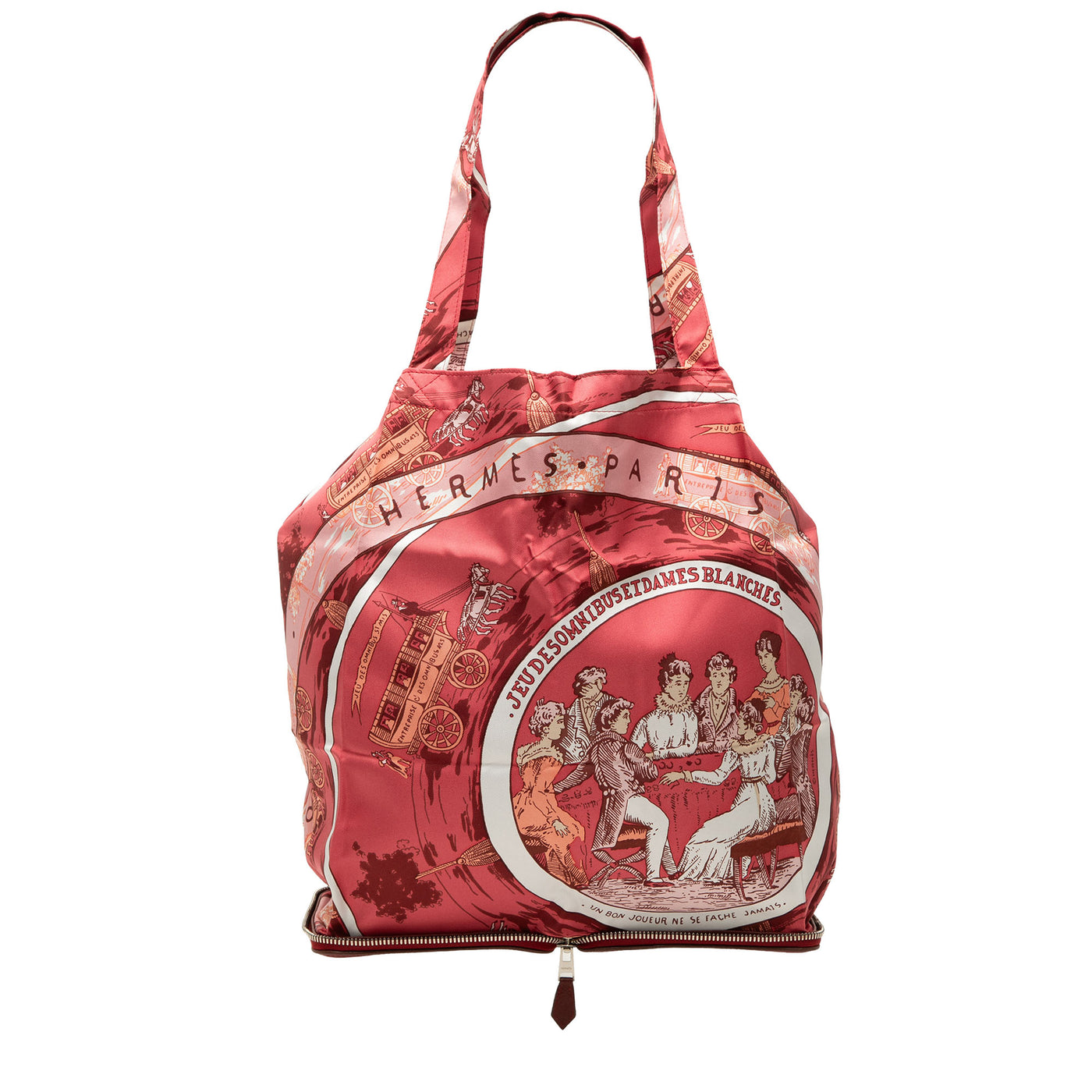 Jeu des Omnibus et Dames Blanches Silky Pop Tote - Image 1