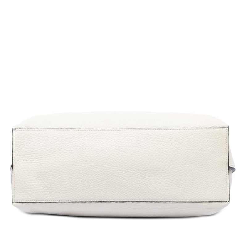 Medium Calfskin Bamboo Daily Satchel - Image 3