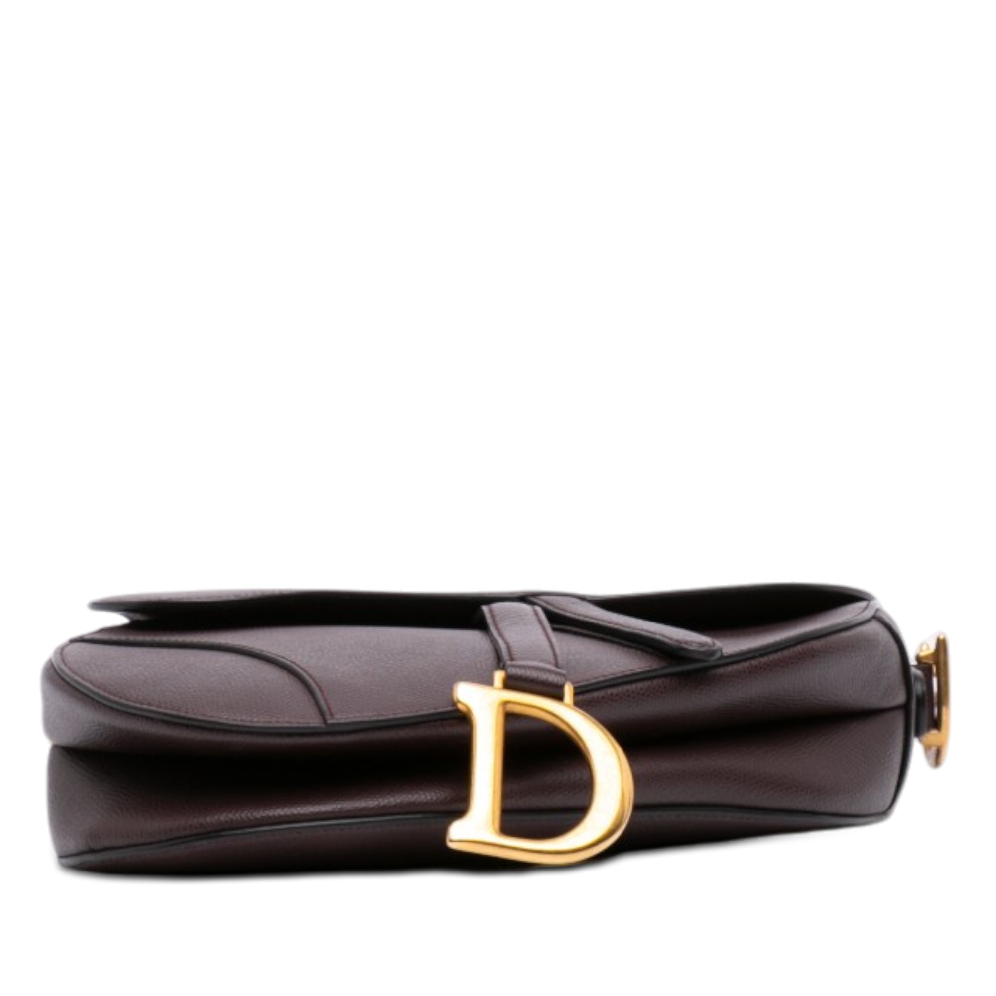 Mini Grained Calfskin Saddle Bag - Image 3