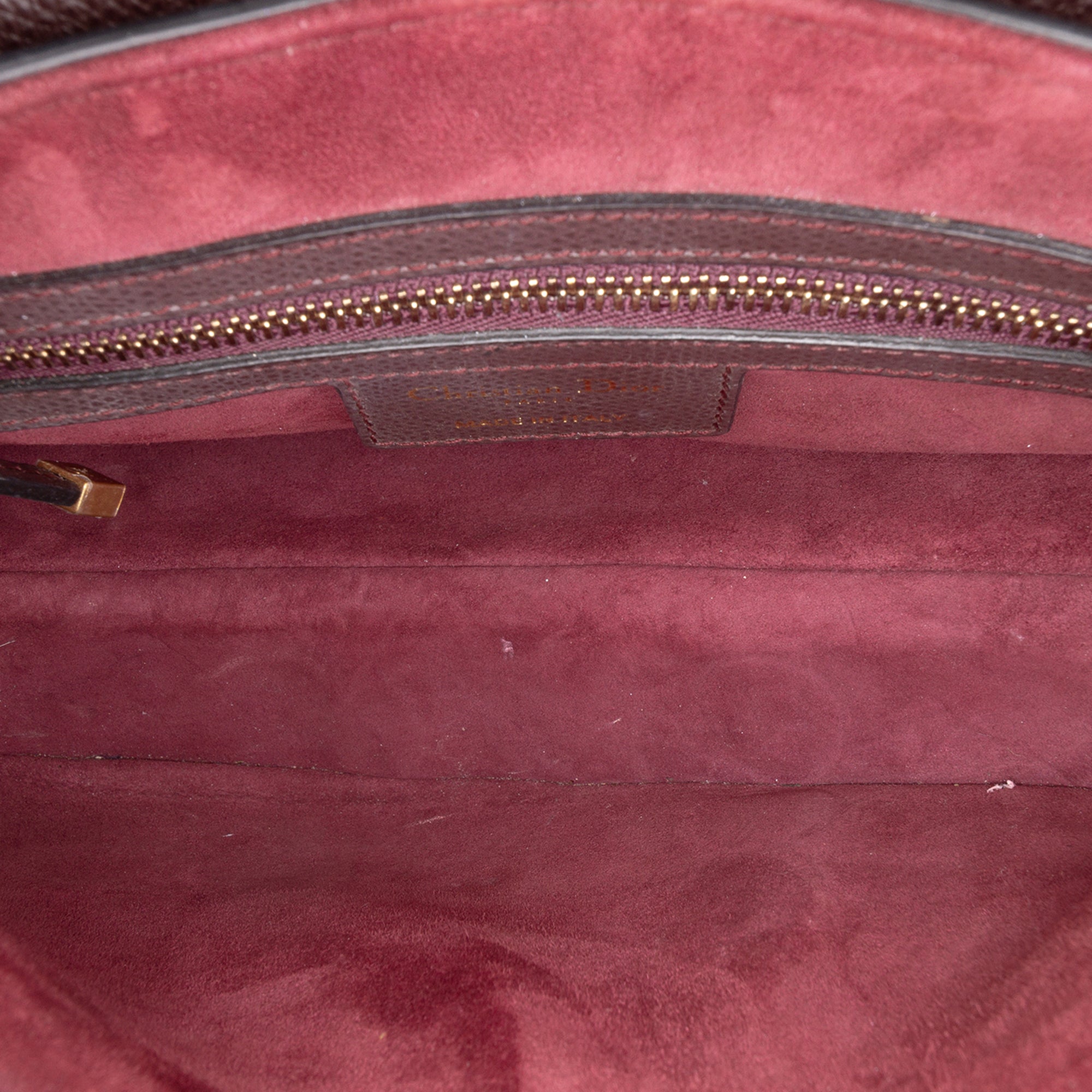Mini Grained Calfskin Saddle Bag - Image 4