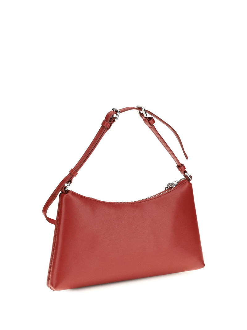 Marc Jacobs Shoulder Bag — Red Calf Leather Bos Taurus