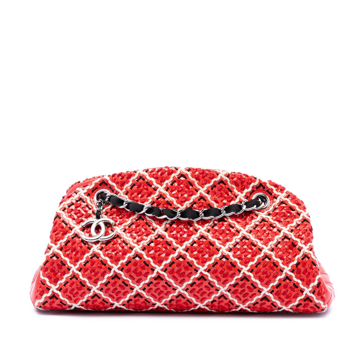 Small Patent Stitch Just Mademoiselle Bowling Bag - Image 1