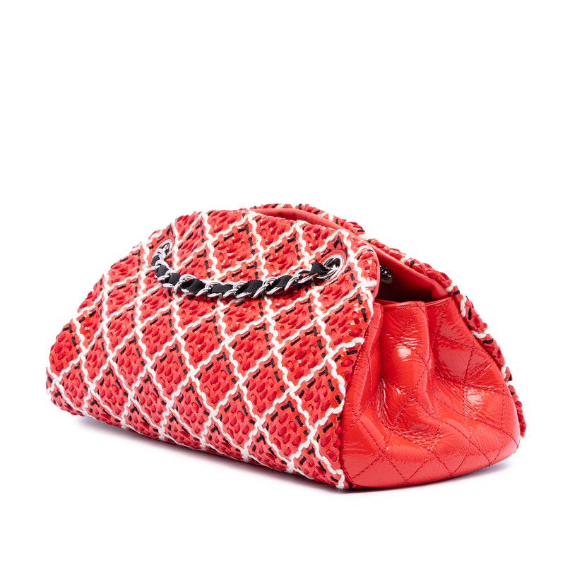Small Patent Stitch Just Mademoiselle Bowling Bag - Image 2