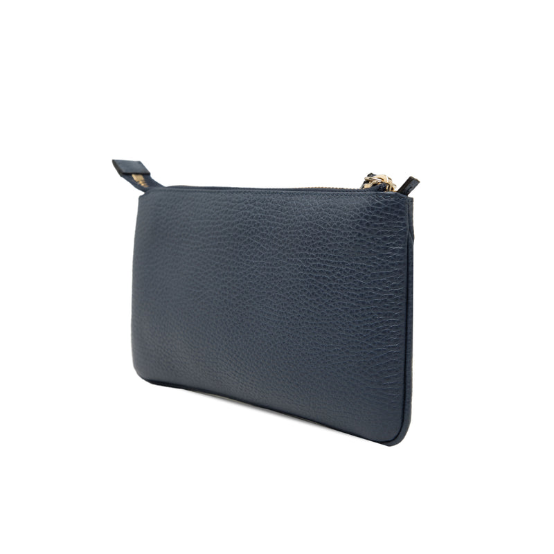 Pebbled Leather Swing Wristlet Pouch - Image 2