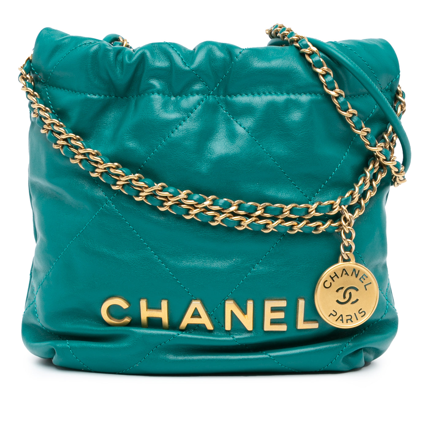 Mini Shiny Calfskin 22 Handbag - Image 1