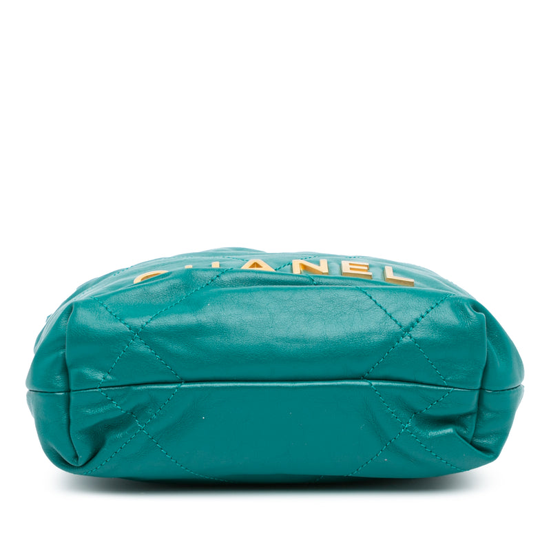 Mini Shiny Calfskin 22 Handbag - Image 3