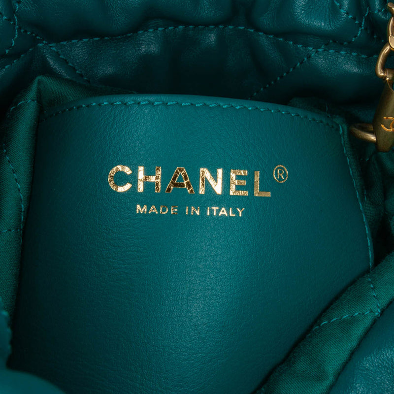 Mini Shiny Calfskin 22 Handbag - Image 5