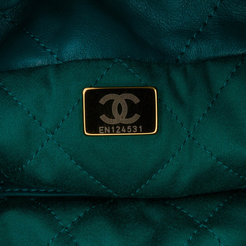 Mini Shiny Calfskin 22 Handbag - Image 6