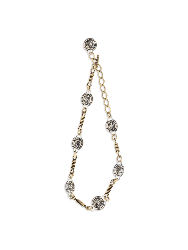 Versace Necklace — Gold Brass Necklaces