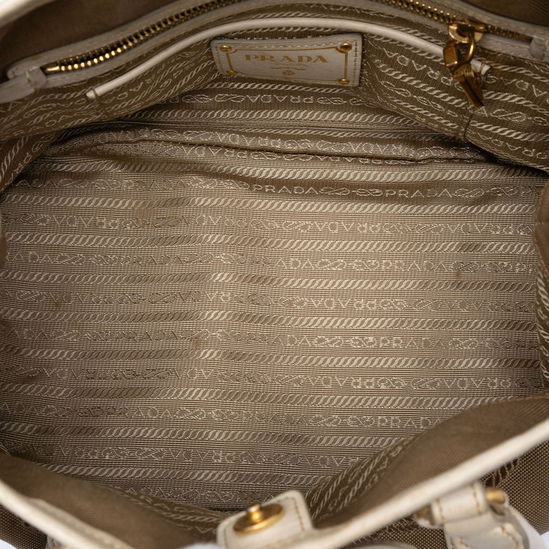 Canvas Canapa Logo Bow Satchel - Image 4