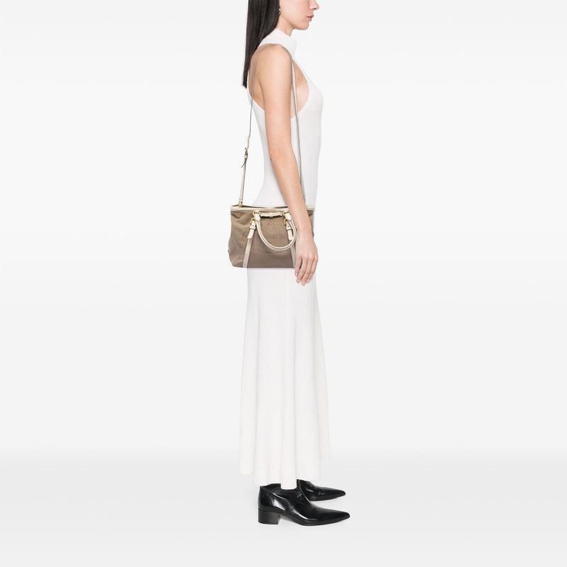 Canvas Canapa Logo Bow Satchel - Image 6