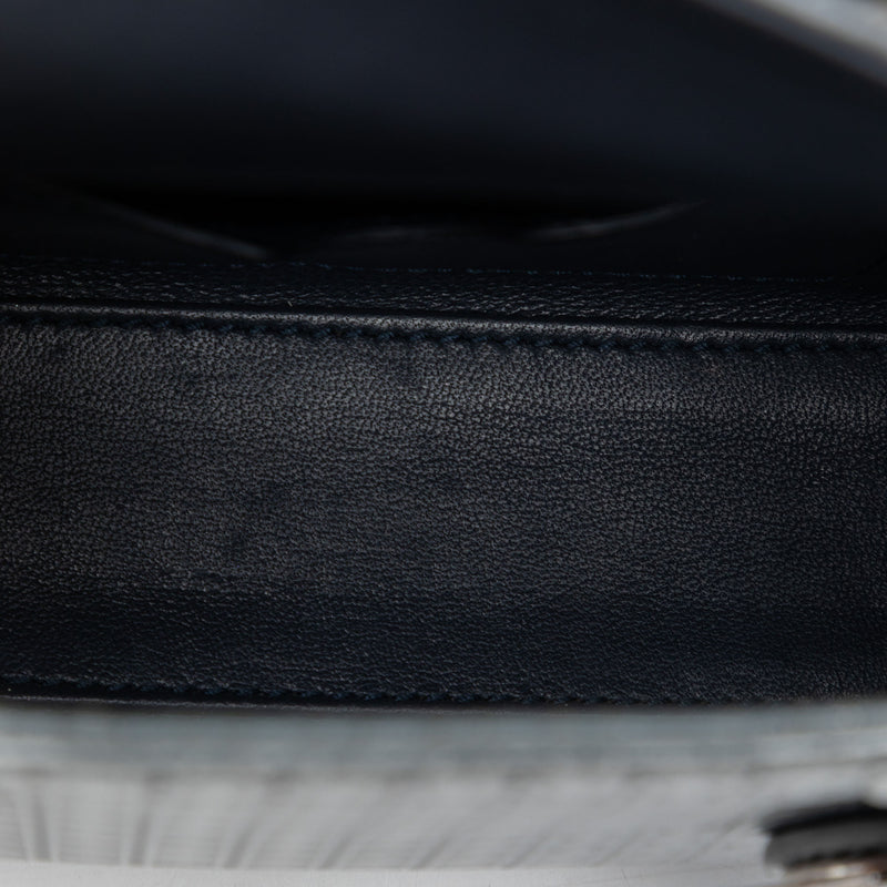 Micro Metallic Patent Microcannage Lady Dior - Image 4