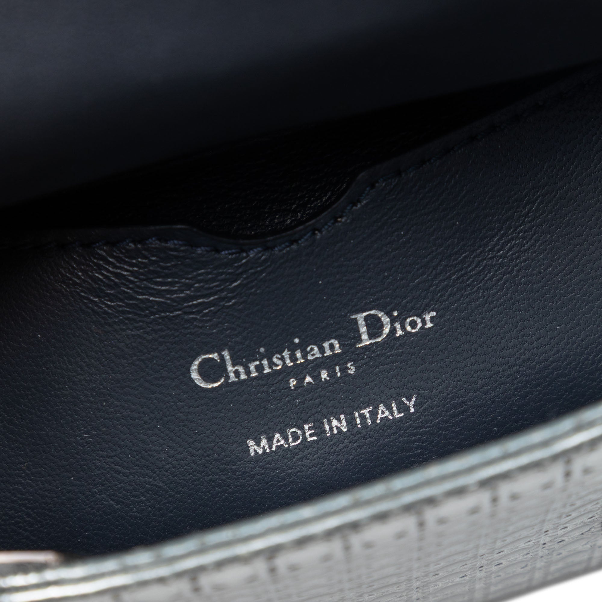 Micro Metallic Patent Microcannage Lady Dior - Image 5