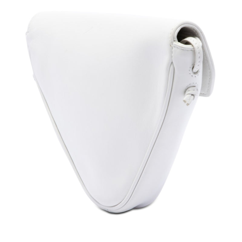 Smooth Calfskin Logo Triangle Crossbody - Image 2