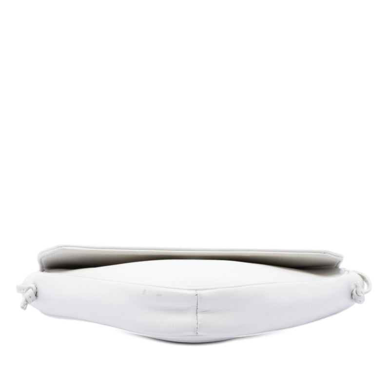 Smooth Calfskin Logo Triangle Crossbody - Image 3