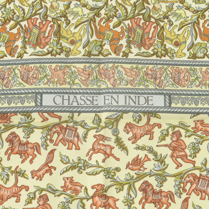 Chasse En Inde Silk Scarf 90 - Image 2
