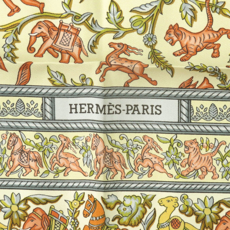 Chasse En Inde Silk Scarf 90 - Image 3