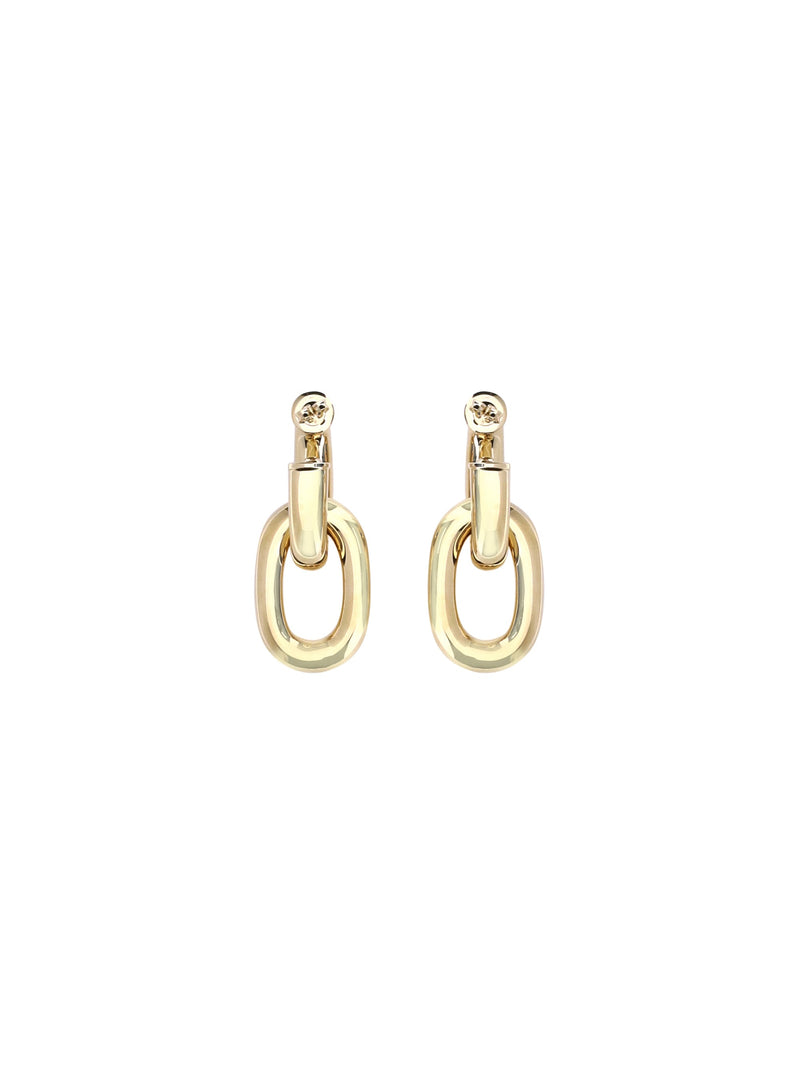 Rabanne Earrings — Gold Resin