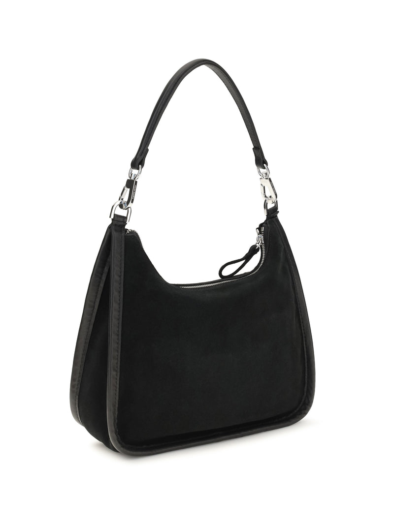 Pierre Hardy Alpha Day Shoulder Bag — Black Calf Leather