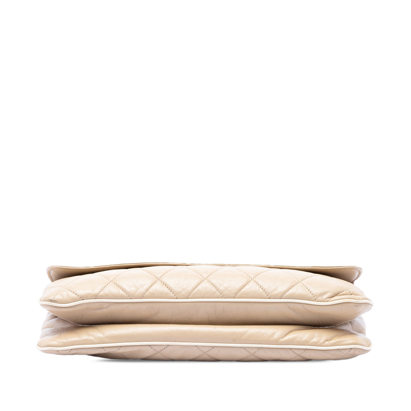 Quilted Lambskin East West Mademoiselle Flap - Image 3