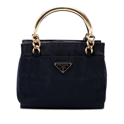Tessuto Metal Handle Bag - Image 1
