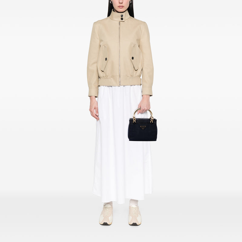 Tessuto Metal Handle Bag - Image 6