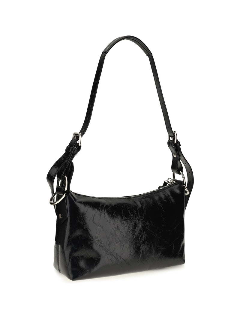 Vivienne Westwood Emma Shoulder Bag — Black Calf Leather
