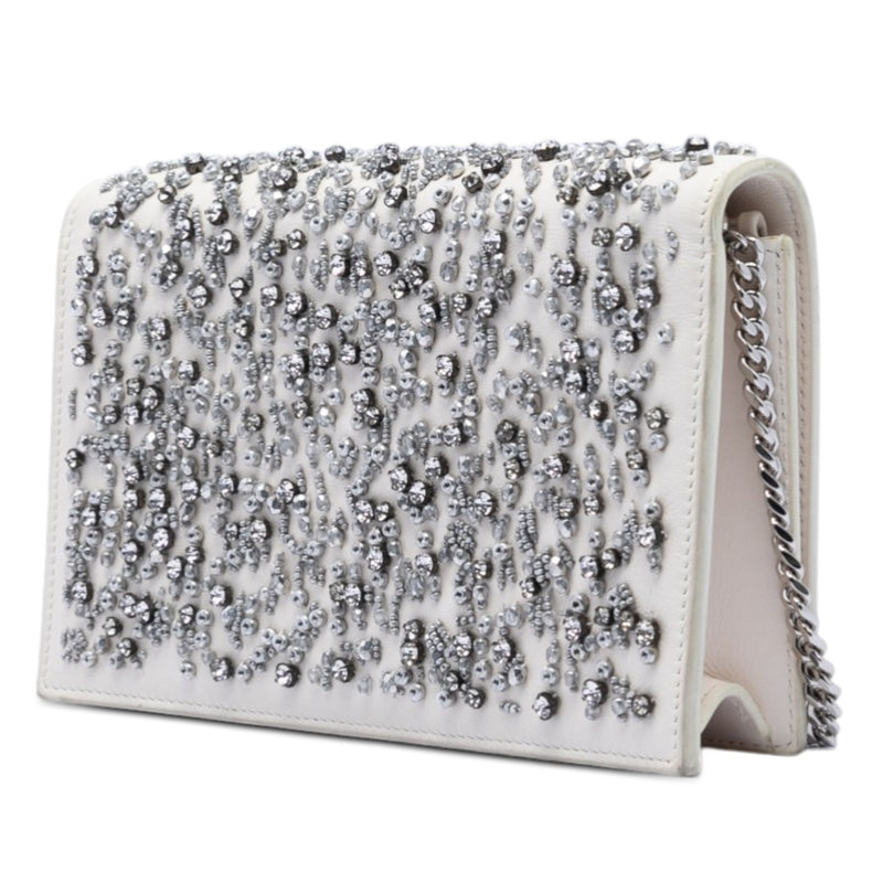 Beaded Calfskin Monogram Kate Tassel Wallet on Chain - Image 2