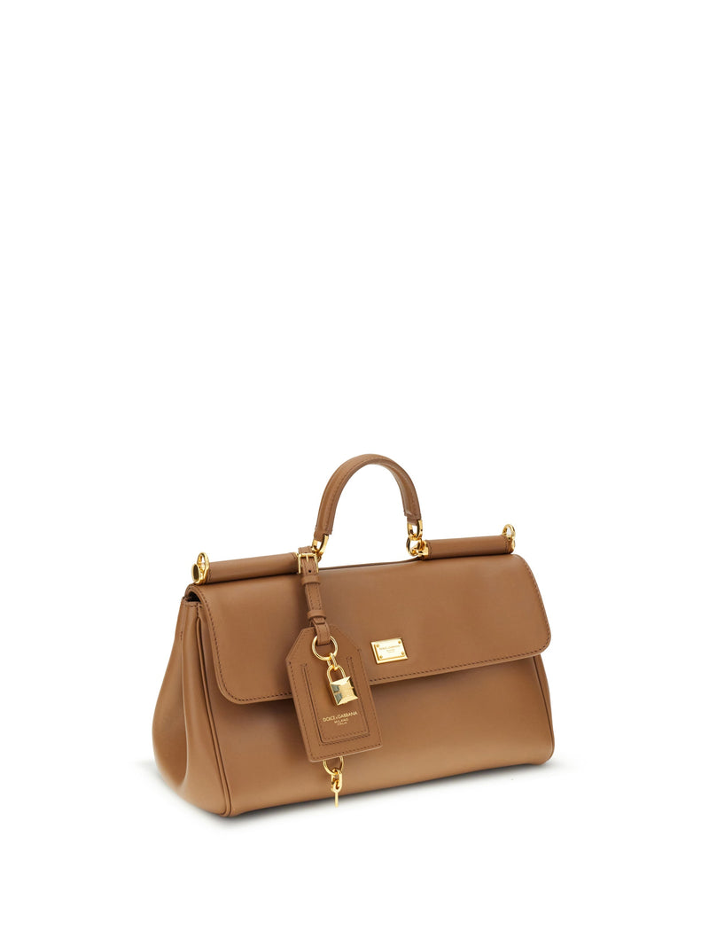 Dolce & Gabbana Shoulder Bag — Caramel Calf Leather