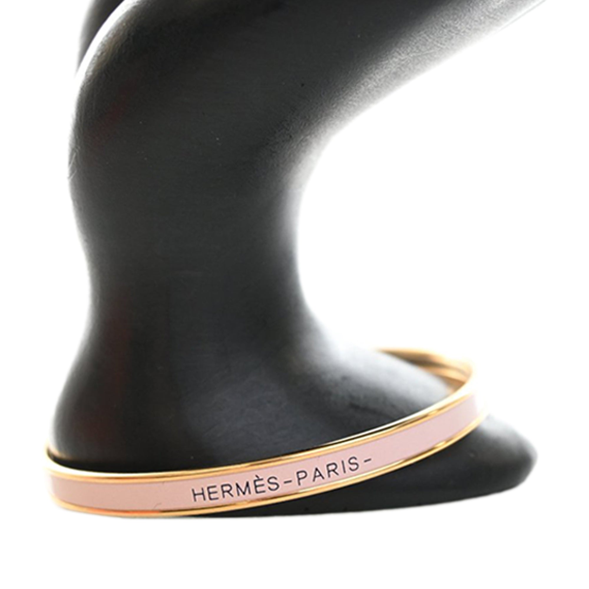 Extra Narrow Enamel Uni Bangle 65 - Image 5