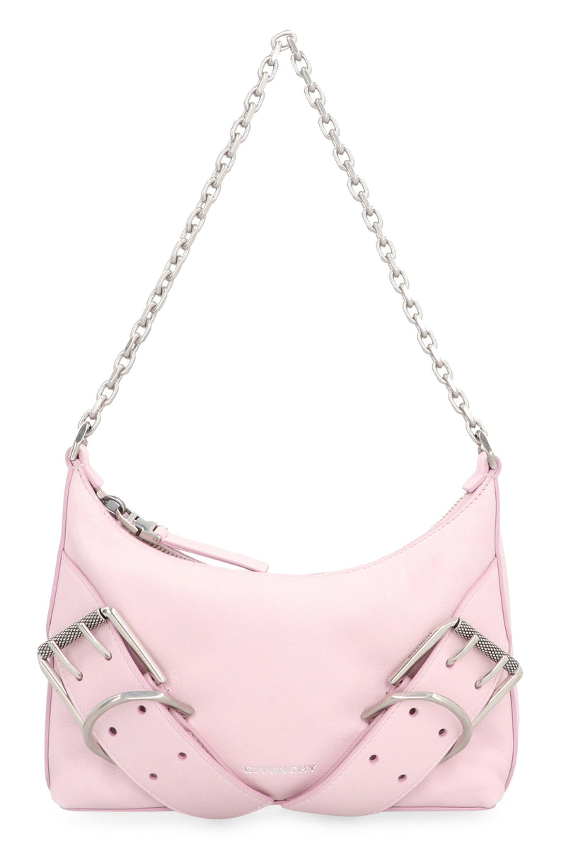 Givenchy Voyou Shoulder Bag — Pink Calfskin