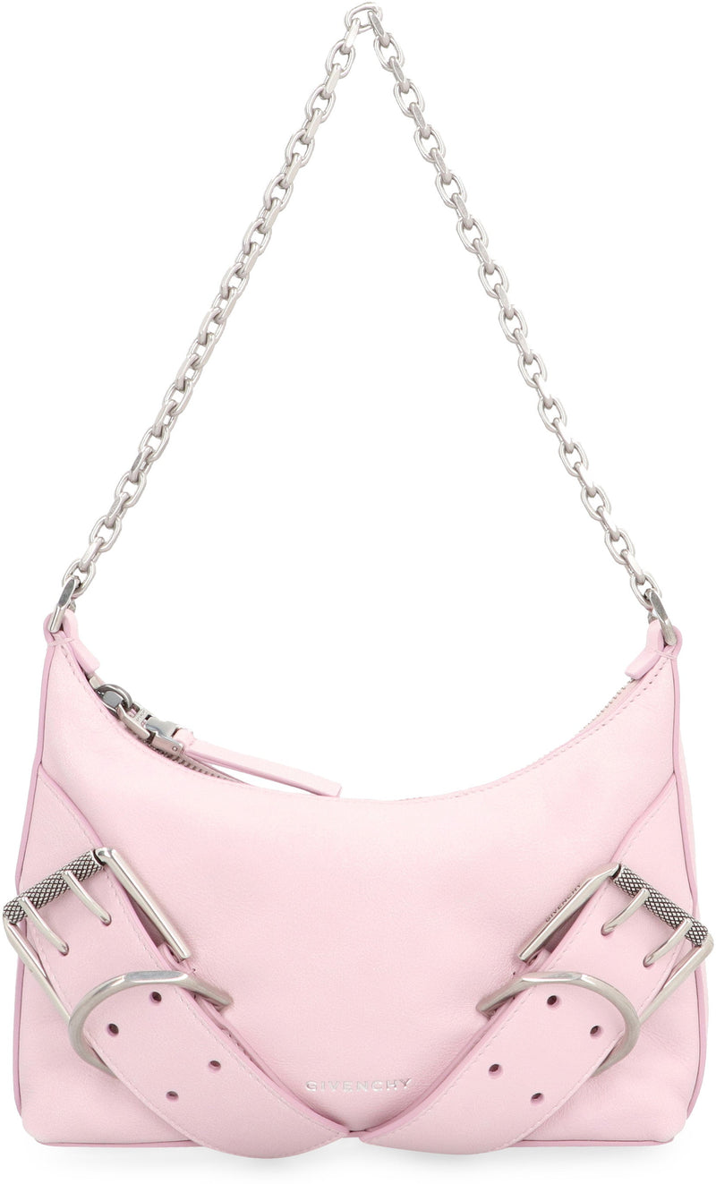 Givenchy Voyou Shoulder Bag — Pink Calfskin