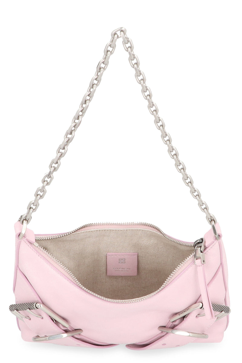 Givenchy Voyou Shoulder Bag — Pink Calfskin