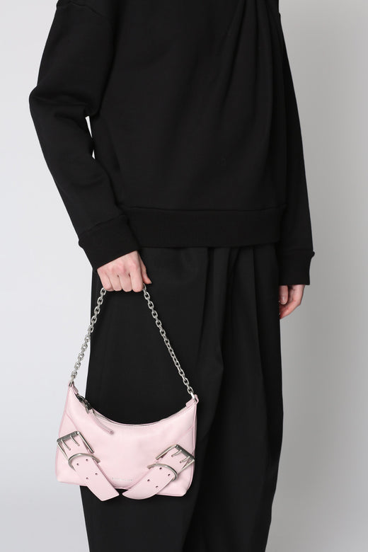 Givenchy Voyou Shoulder Bag — Pink Calfskin
