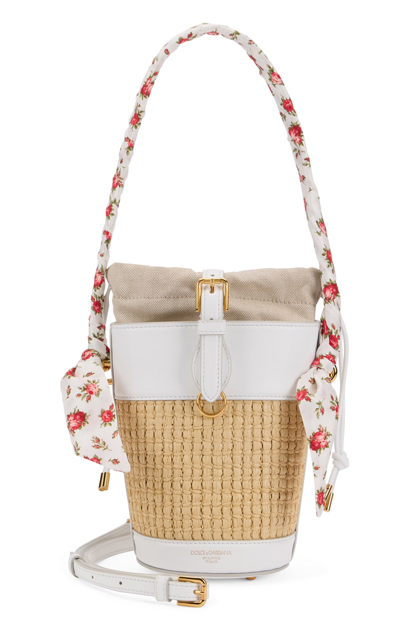 Dolce & Gabbana Bucket Bag — Multicolor Viscose