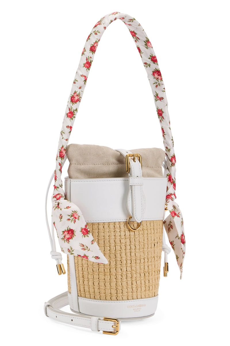 Dolce & Gabbana Bucket Bag — Multicolor Viscose