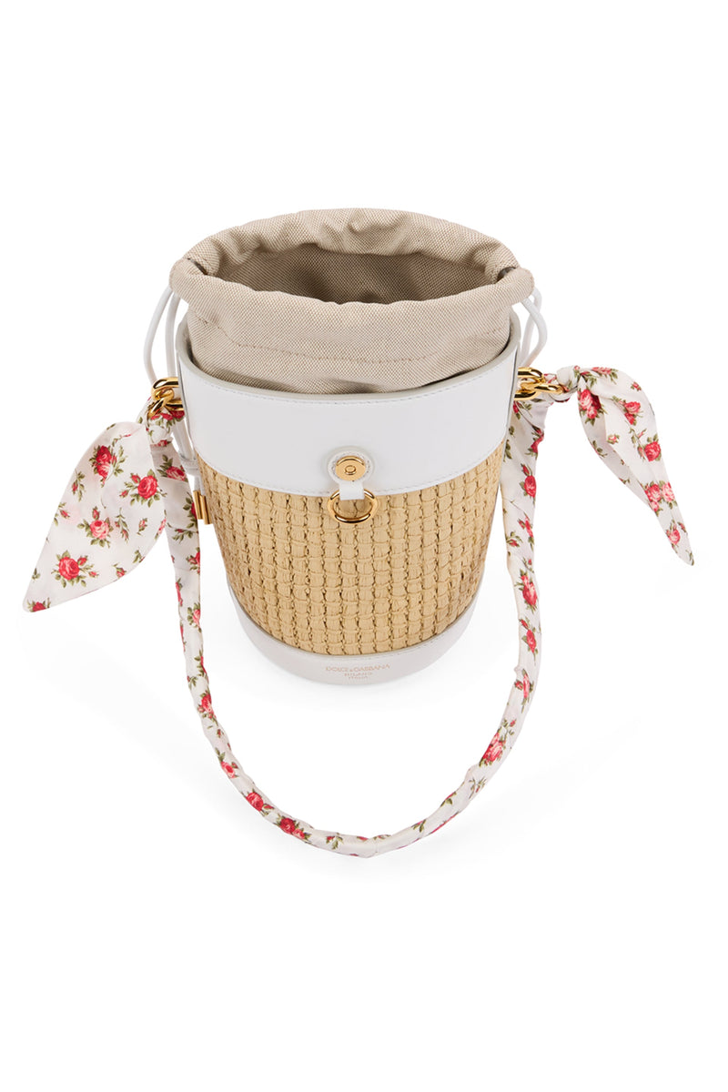 Dolce & Gabbana Bucket Bag — Multicolor Viscose