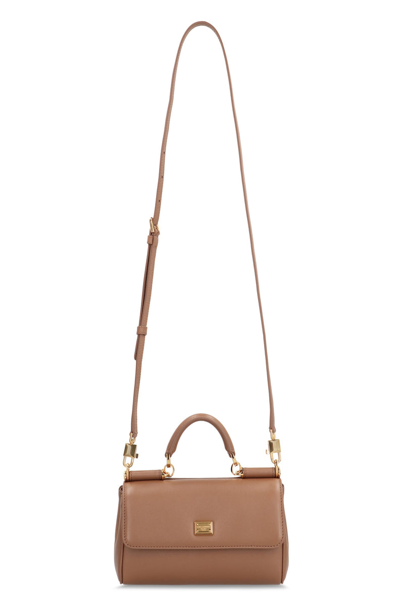 Dolce & Gabbana Top Handle Bag — Brown Calf