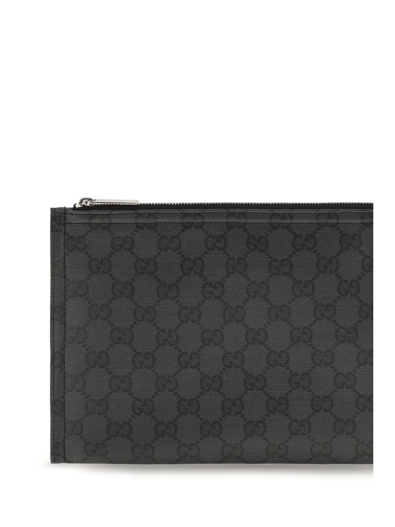 Gucci Essence Card Case — Black Fabric Cases