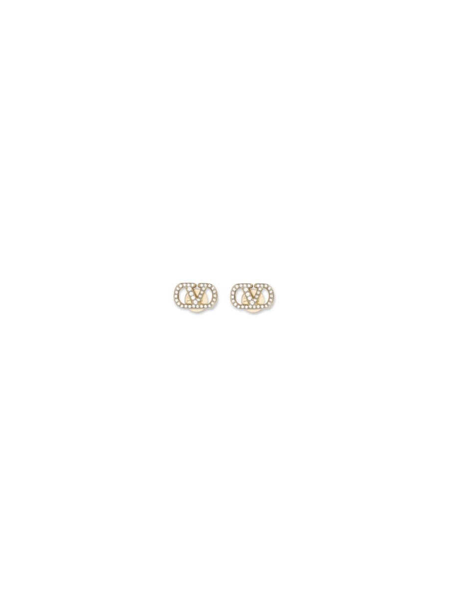 Valentino Garavani Earrings — Gold Brass