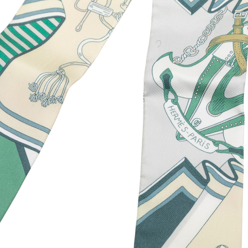 Bouquets Sellier Silk Twilly Scarf - Image 3