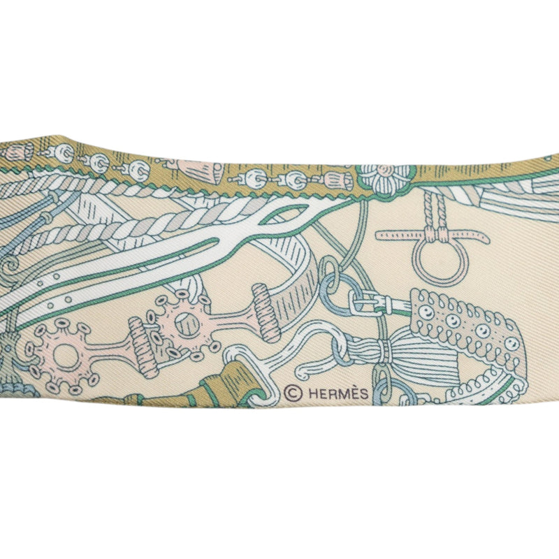 Bouquets Sellier Silk Twilly Scarf - Image 4