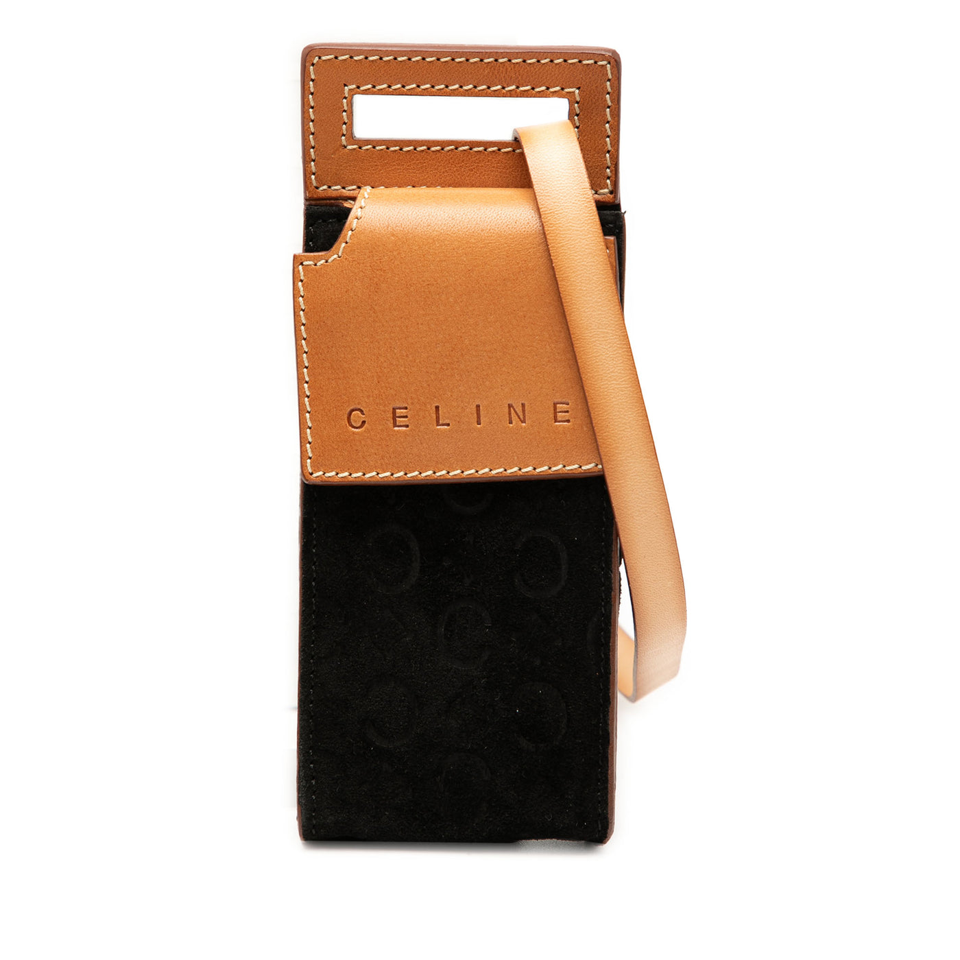 C Macadam Suede Pochette Crossbody - Image 1