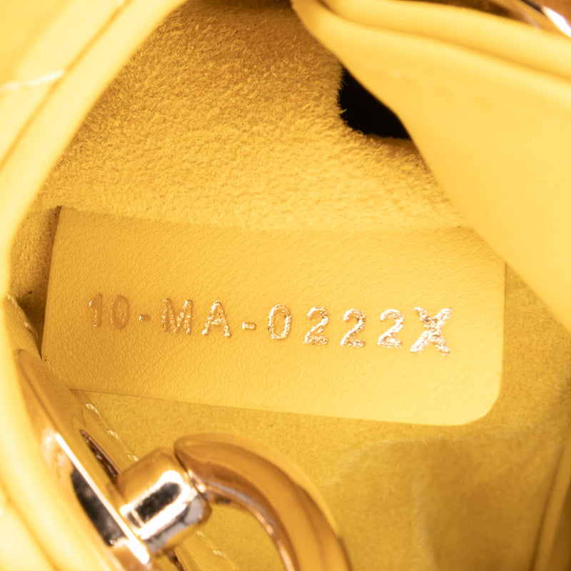 Micro Lambskin Cannage Lady Dior - Image 6