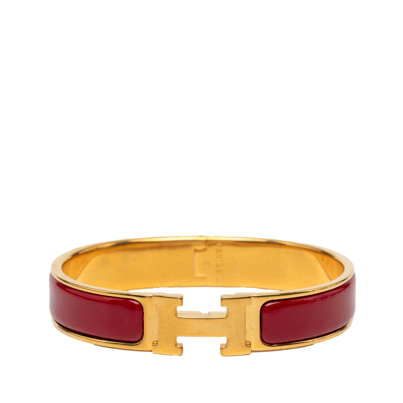 Narrow Enamel Clic H Bracelet PM - Image 1