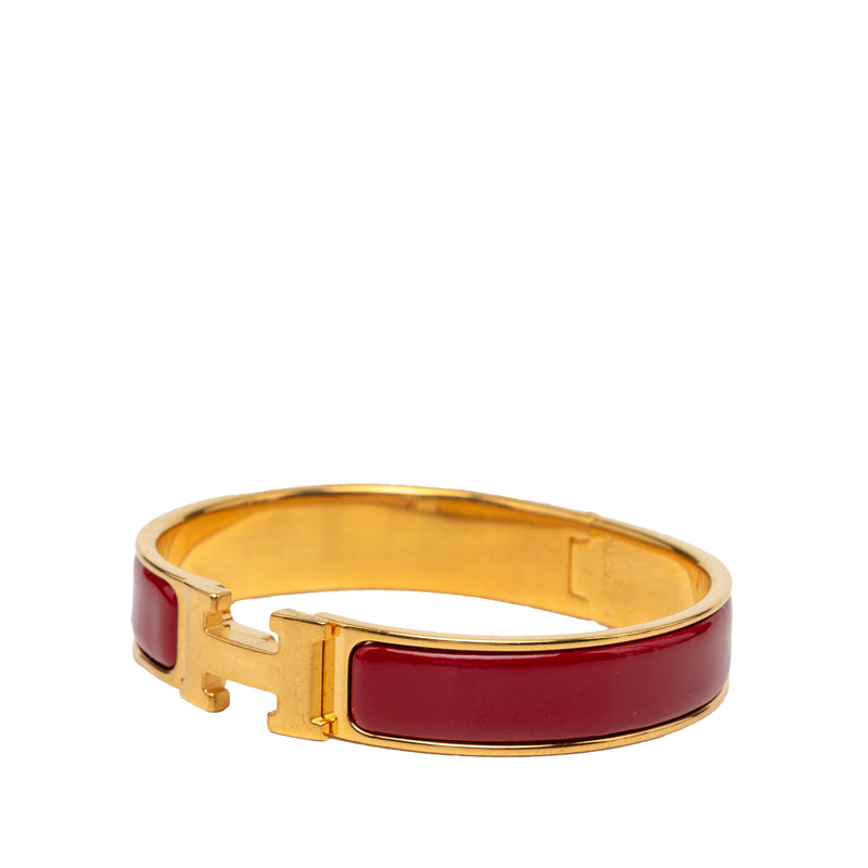 Narrow Enamel Clic H Bracelet PM - Image 2